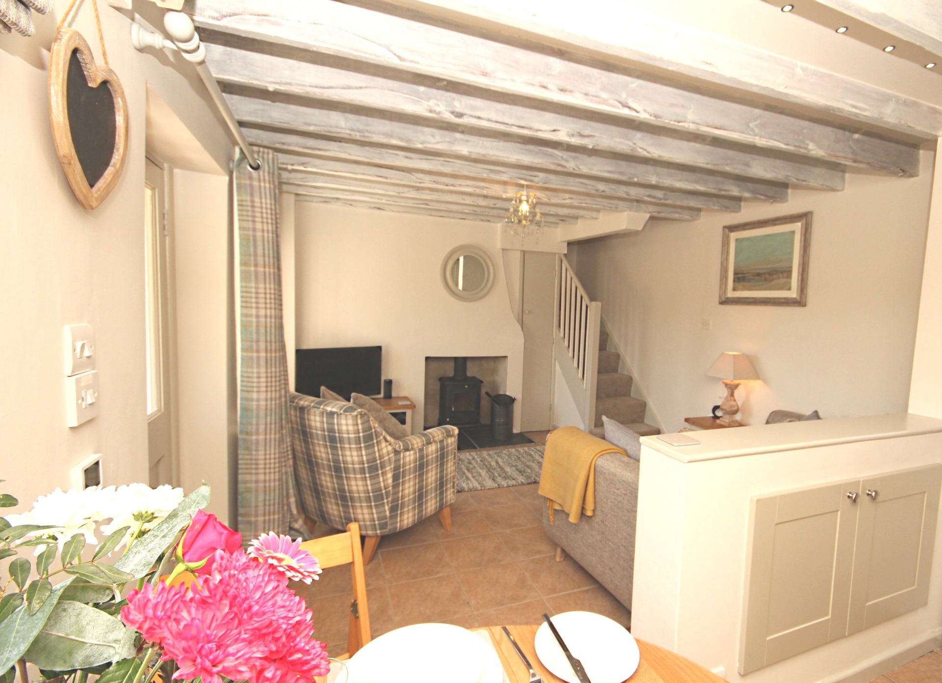 Sitting room with Woodburner 